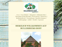 Tablet Screenshot of bullerbeekshoff.de